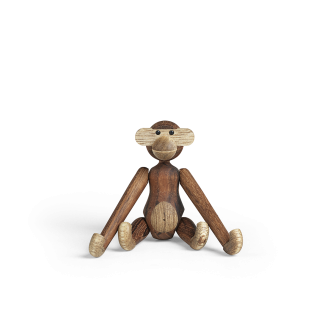 Kay Bojesen Miniature Monkey Teak & Limbatre 9,5 cm