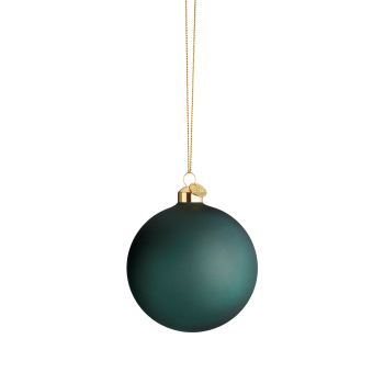 Holmegaard Souvenir Christmas Ball Dark Green
